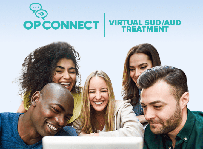 Virtual Outpatient Treatment for Substance and Alcohol Use Disorder Graphic